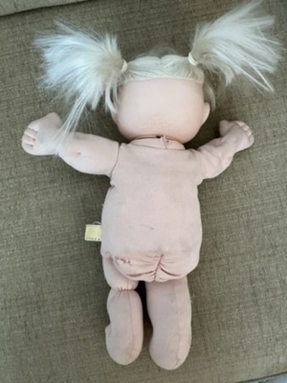 Vintage Talking Cabbage Patch Doll Blonde 1996
